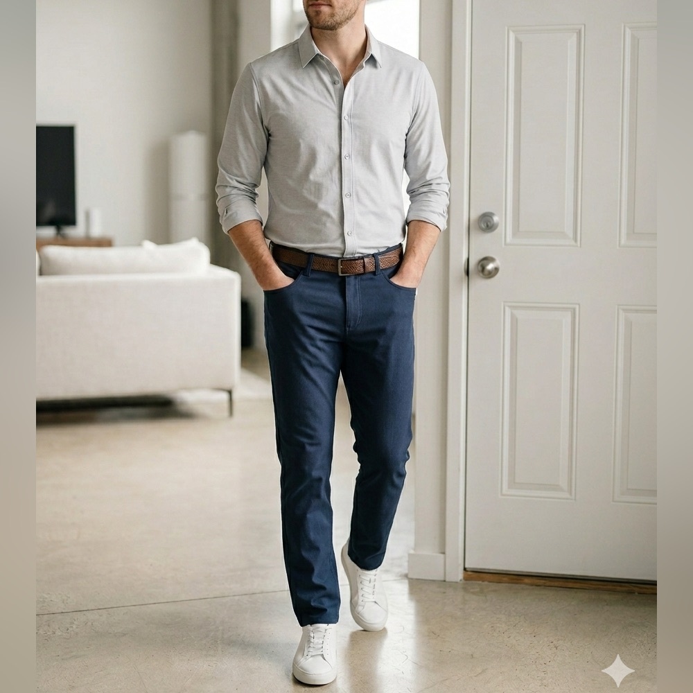 Daniel Hechter Men's Dark Blue pants